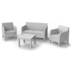 Toomax - Set esterno Toomax Z0114R5-0800 Matilde Bianco