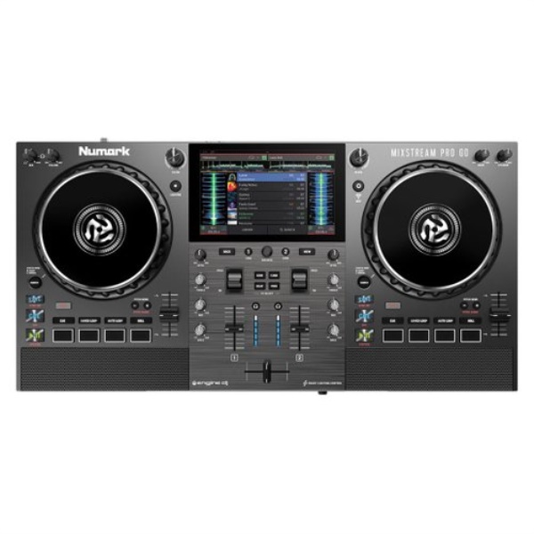 Console disc jockey Numark MIXSTREAM Pro Go Black