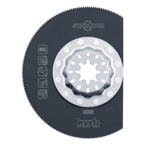 Lama semicircolare immersione per multifunzione Kwb 707485 STARLOCK mu