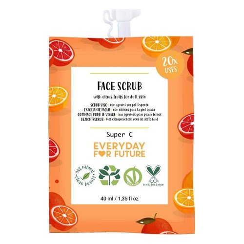 Esfoliante viso Everyday for Future Scrub illuminante super c 40 ml