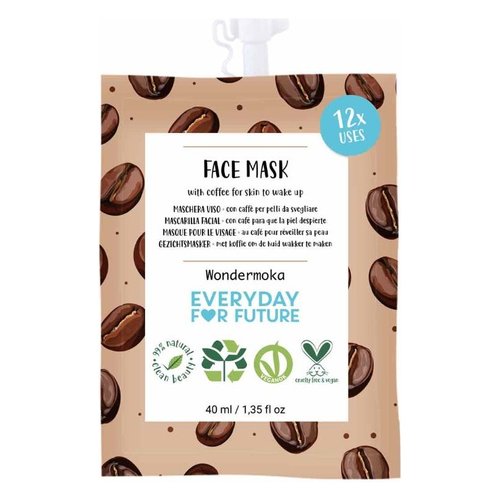 Maschera bellezza Everyday for Future Viso energizzante wondermoka 40 