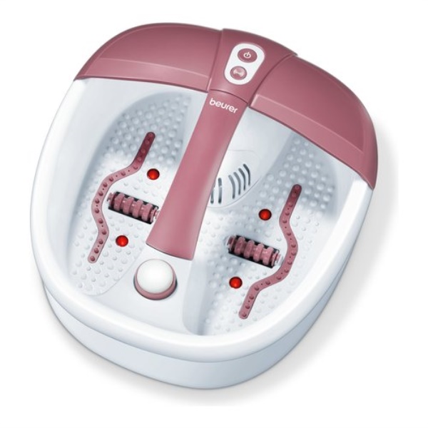 Idromassaggiatore plantare Beurer 63705 BENESSERE FB 35 Bianco e Rosa 