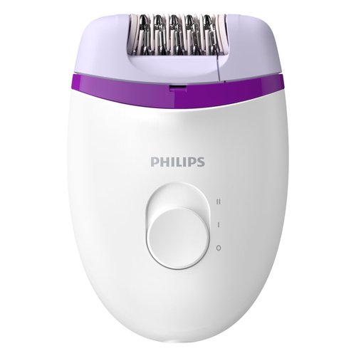 Epilatore Philips BRE225 00 SATINELLE Essential Bianco e Viola Bianco 