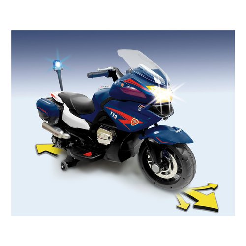 Moto elettrica Feber FEN41000 CARABINIERI Moto Quad 12V Blu scuro