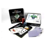 Due Esse Christmas - Set fiches Due Esse Christmas Poker scatola metallo