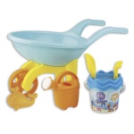 Androni Giocattoli - Set sabbia Androni Giocattoli 6023-FISH Carriola con accessori Assorti