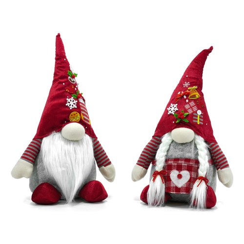 Decorazione Natale General Trade 421266 Gnomo Assortito