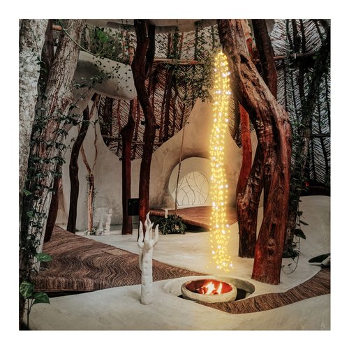 Filo luci Natale Lotti 74576 XMAS KING Cascata 15 fili Argento