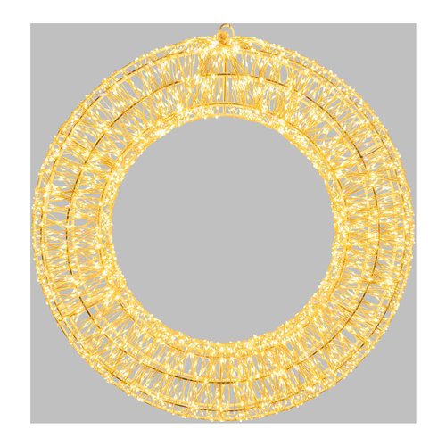 Decorazione luminosa Natale Lotti 75634 Corona