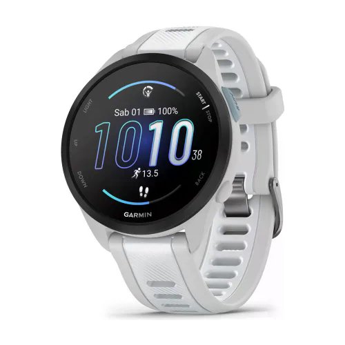 Smartwatch Garmin 010 02863 21 FORERUNNER 165 Mist grey e Whitestone