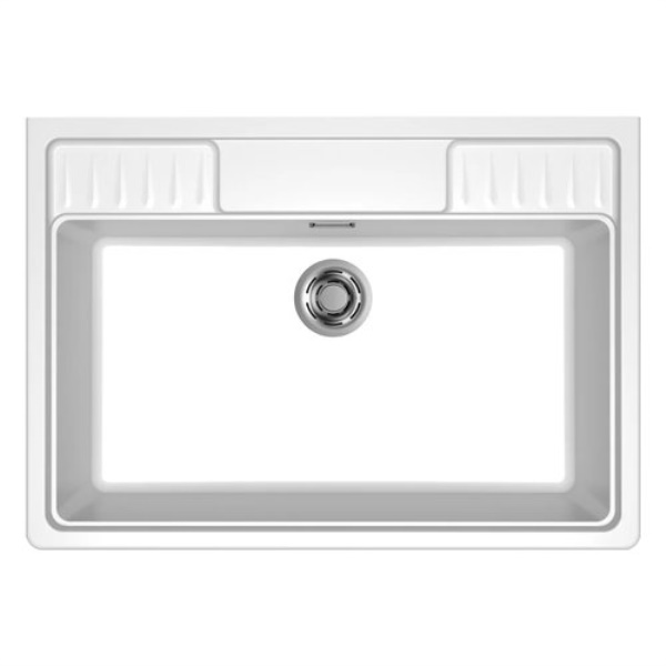 Lavello Elleci LKS90096 SPAZIO 900 White