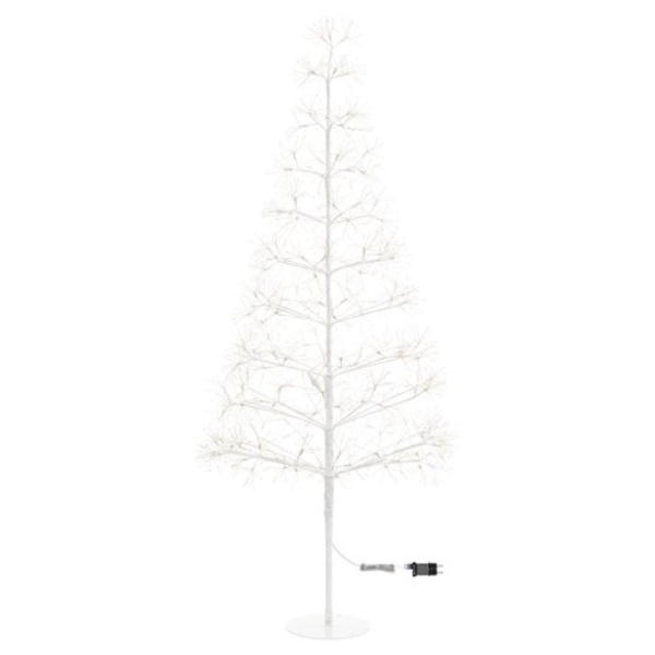 Albero Natale Lotti 77034 RICCO con 2100 microled Bianco