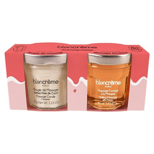 Set bagno Blancreme Paris Duo massaggio romantico mango e cocco