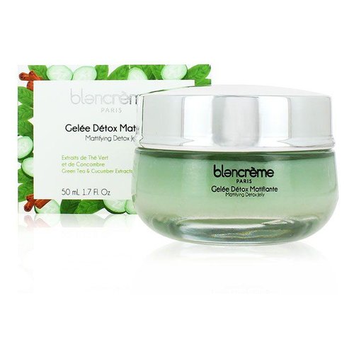 Correttore viso Blancreme Paris Crema gel detox opacizzante al tè verd