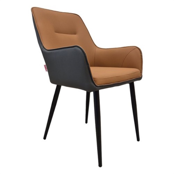 Sedia Amicasa HDC213006 KING Marrone e Nero