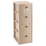 Cassettiera salvaspazio Stefanplast 30308 ELEGANCE 4C Slim Cashmere