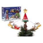 General Trade - Puntale albero Natale General Trade 107001 Slitta rotante
