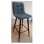 Amicasa - Sgabello Amicasa UDC8078 SPICY Grigio scuro