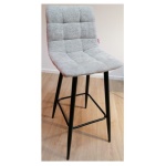 Sgabello Amicasa UDC8078 SPICY Grigio chiaro