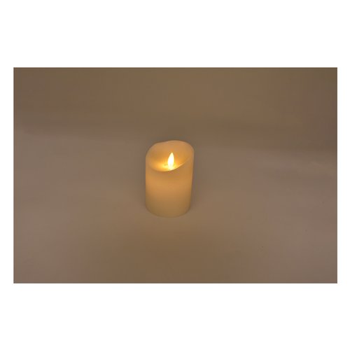 Candela led Pre Qu' Italia D2222 effetto fiamma con timer Avorio
