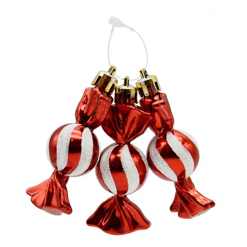 Set addobbi albero Natale Pre Qu' Italia B5043 Caramelle Assortito
