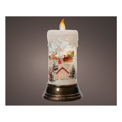 Palla di neve Kaemingk 488897 Candela