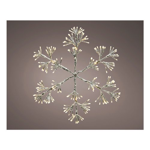 Sagoma luminosa Natale Kaemingk 493482 LUMINEO Fiocco di neve