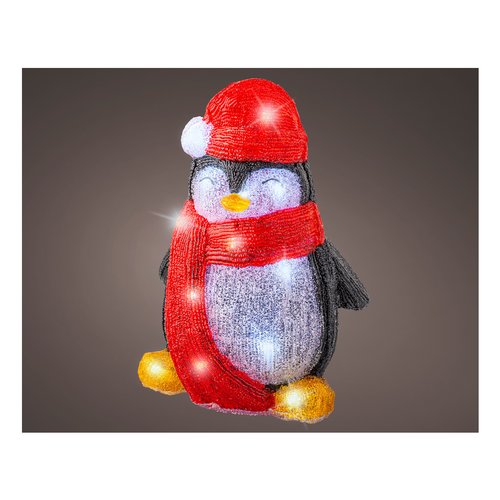 Decorazione luminosa Natale Kaemingk 491504 LUMINEO Pinguino
