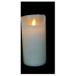 Pre Qu' Italia - Candela led Pre Qu' Italia D2226 Fiamma con timer Cera Avorio