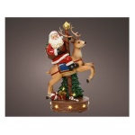 Babbo Natale Kaemingk 487282 Con luci