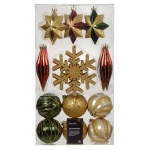 Kaemingk - Pallina albero Kaemingk 021127 Red gold