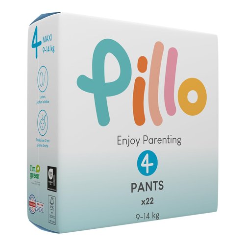 Pannolini Pillo 00233 ENJOY PARENTING Mutandina Misura 4 Maxi