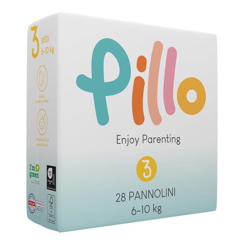 Pannolini Pillo 00218 ENJOY PARENTING Misura 3 Midi