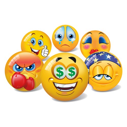Palla Mandelli 702200121 SPORT ONE Emoticon Assortito