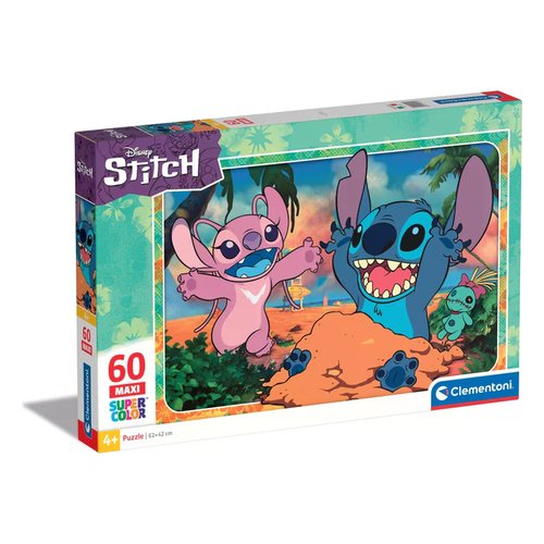 Puzzle Clementoni 26596 DISNEY STITCH Maxi Supercolor