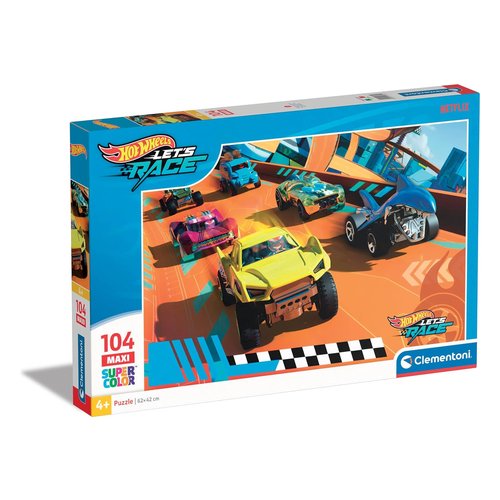 Puzzle Clementoni 25762 HOT WHEELS Maxi Supercolor