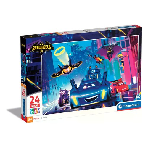 Puzzle Clementoni 28522 DC COMICS BATWHEELS Maxi Supercolor