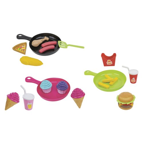 Playset Globo 41398 W’TOY Padella con accessori Chef Italia Assortito