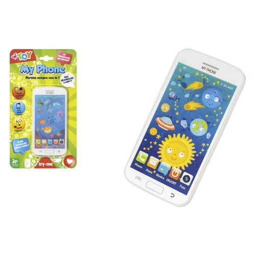 Gioco prima infanzia Globo 41385 W’TOY My Phone luci e suoni Assortito