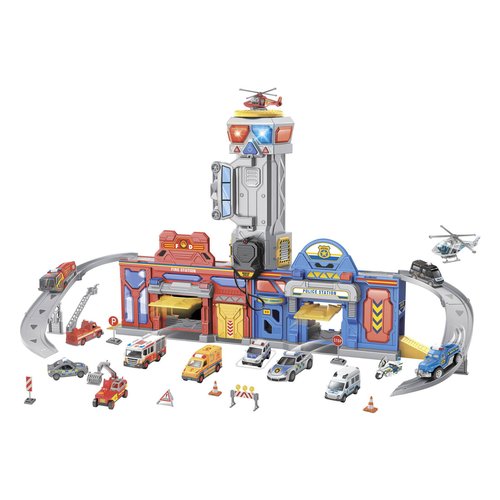 Playset bambola Globo 42189 W’TOY Grande Stazione emergenza luci e suo