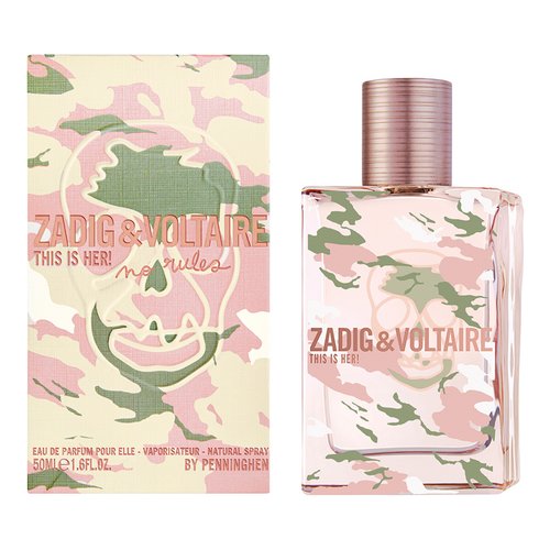 Eau de parfum donna Zadig & Voltaire This Is Her!  No Rules 50 Ml