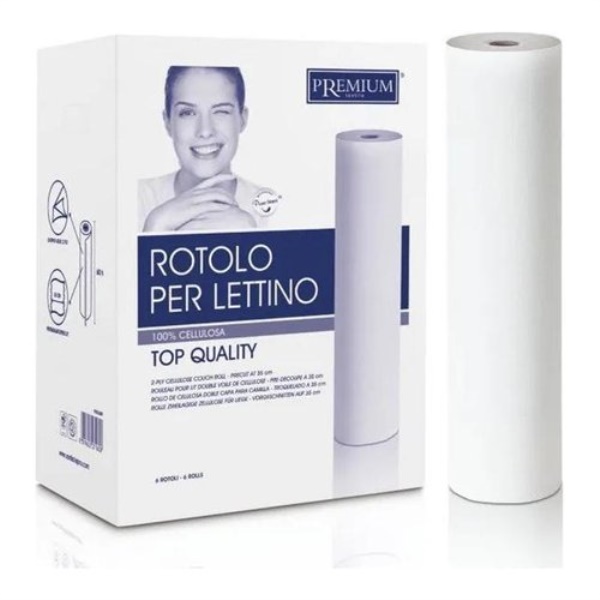 Rotolo carta Xanitalia 70 mt per lettino h.60cm Bianco