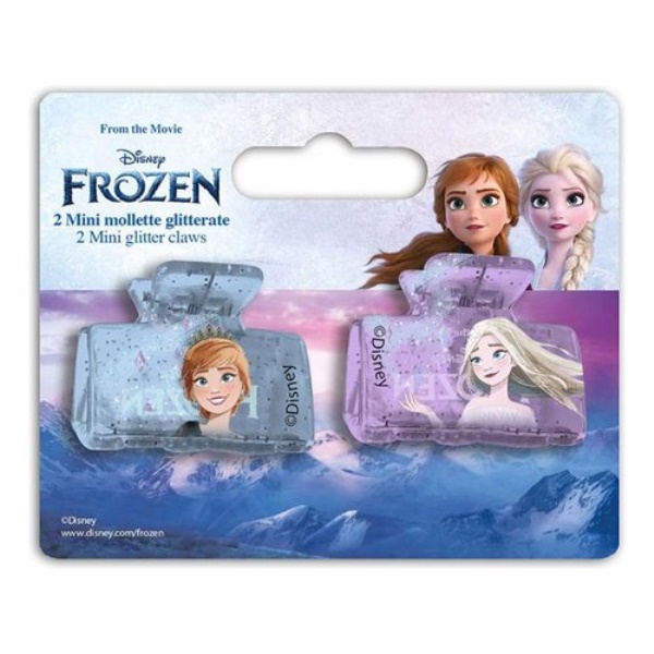 Pinza capelli Coriex FROZEN Mini Mollette Glitterate 2 pz