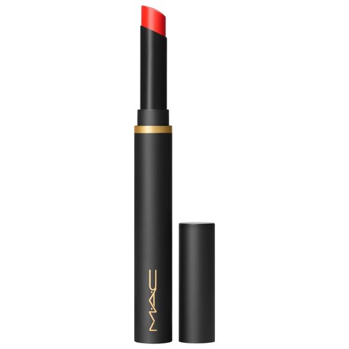 Rossetto Mac Powder Kiss Velvet Blur Slim Stick Devoted To Danger