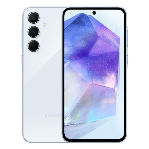 Smartphone Samsung 785641 GALAXY A55 Tim Awesome Iceblue