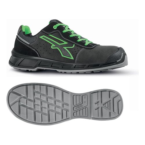 Scarpe da lavoro U Power RK20016 40 RED SMART Taylor Grigio e Verde