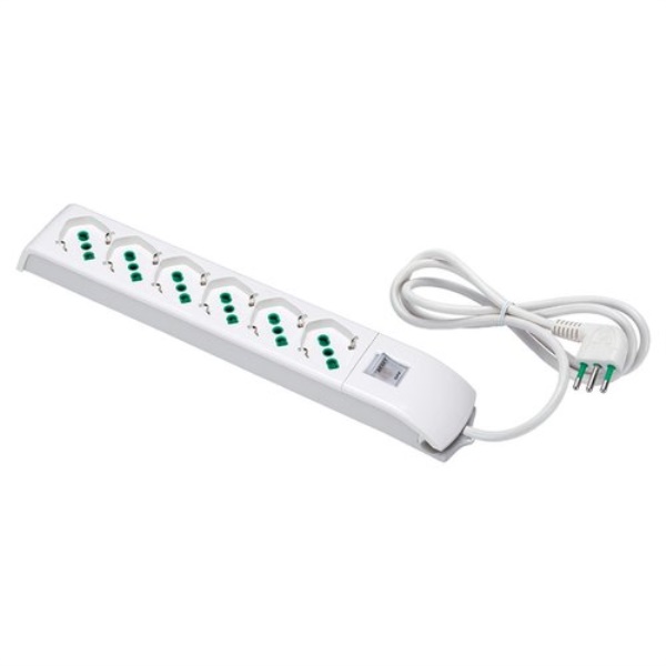 Multipresa tavolo Fanton 4102004 FIDO 10/16A Bianco