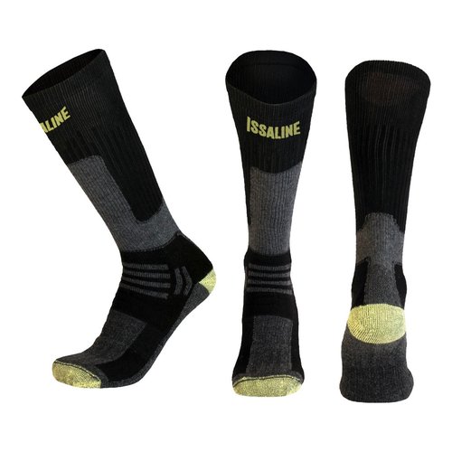 Calzini lavoro Issaline 01C0KVL 060 M WORK & SPORT Kevlar 1 paio Nero 