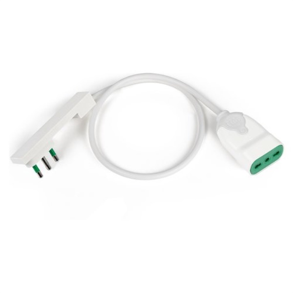 Prolunga elettrica Fanton 92012 CLOCK Bianco