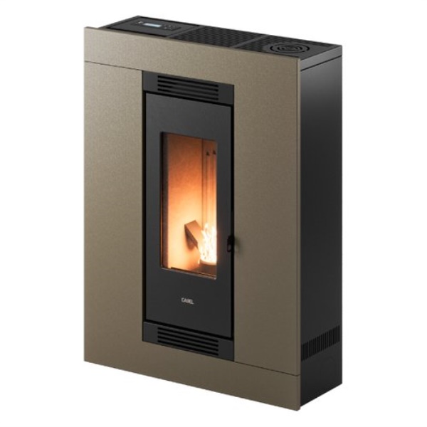 Stufa pellet Cadel 7023041 LUCE PLUS 9 Light bronze